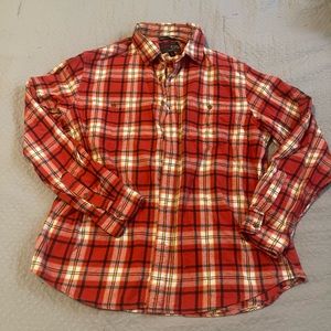 Old Navy Red Plaid Flannel
